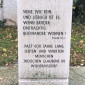 Gedenkstein an die jüdischen Opfer der NS Gewalt aus Wilhermsdorf